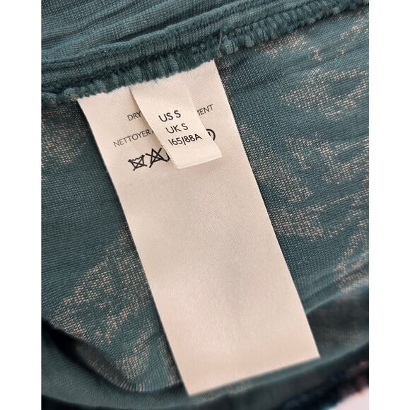 Anthropologie XI Faustine Floral Velvet Blouse – Size S - Fairycore/ Whimsigoth - Picture 6 of 8